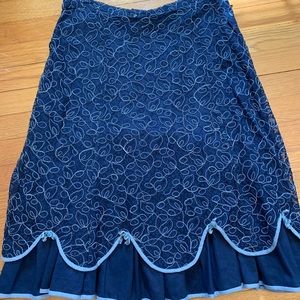 Snak brand (sold at Anthropologie stores) skirt.  Size 10.